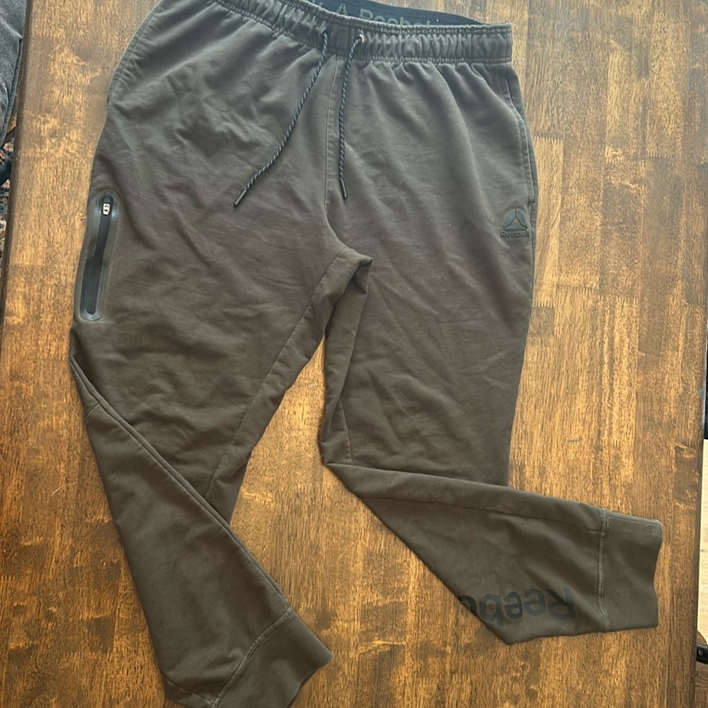 Reebok Sweats- Hunter Green